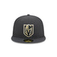 Vegas Golden Knights Rear Wordmark 59FIFTY Fitted Hat